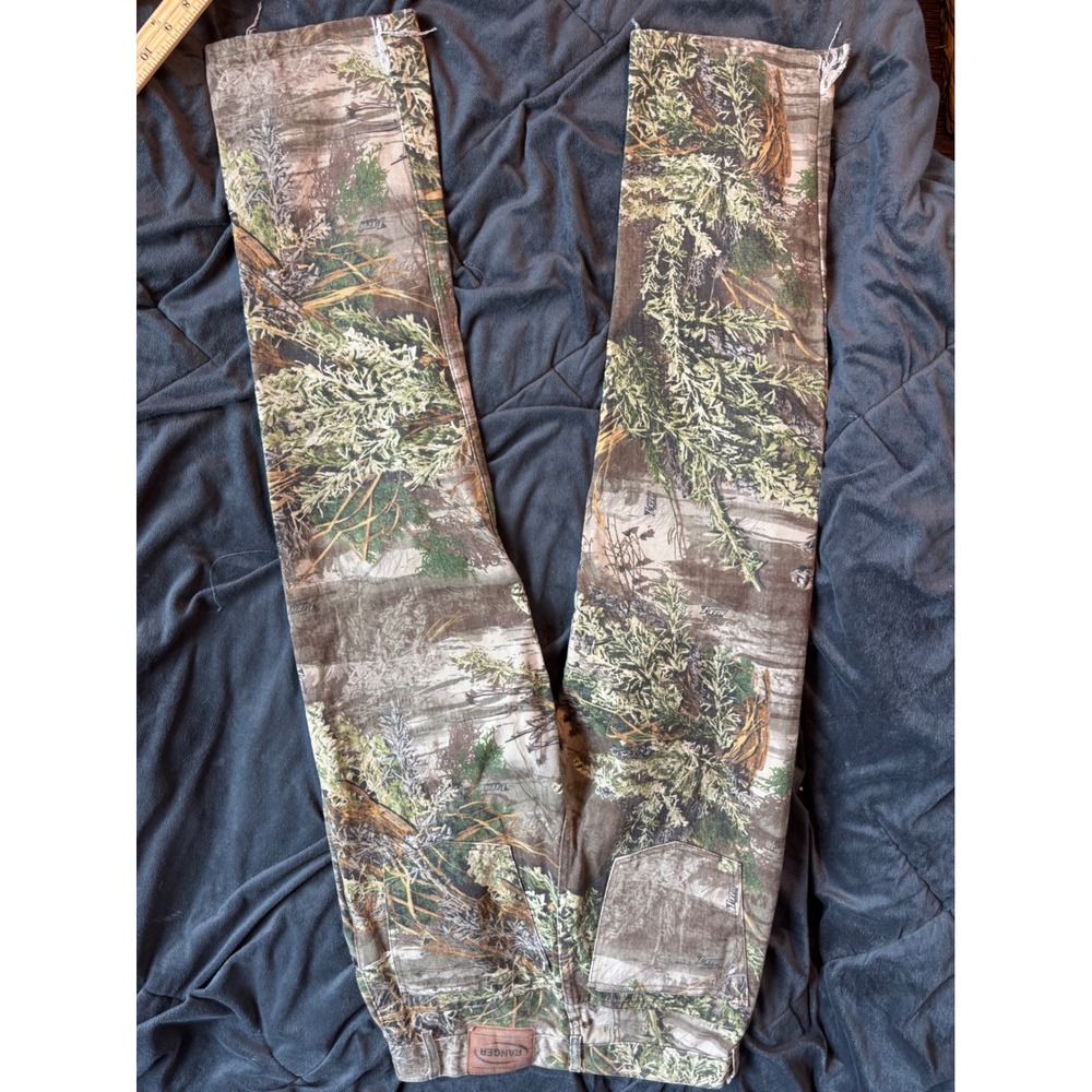 Ranger Camo Pants Mens 32 Advantage MAX-1 HD Real Tree Hunting Workwear Brown